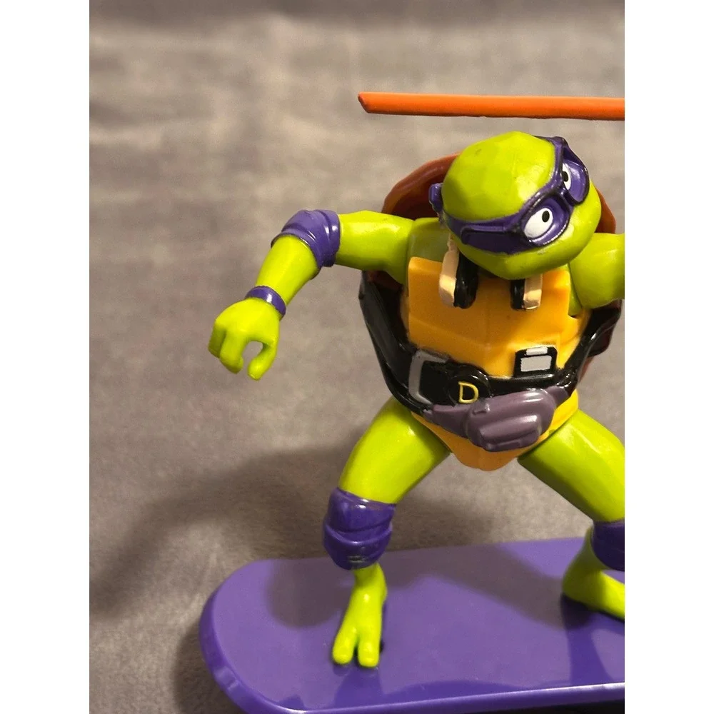 Funrise TMNT Mutant Mayhem Skateboard Pull Back Figures Set of 4 2023